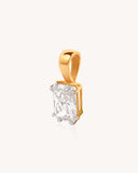 Solitaire Pendant in 18KT gold | 0.5ct | CDL0601