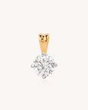 Solitaire Pendant in 18KT gold | 0.44ct | CDL0610