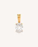Solitaire Pendant in 18KT gold | 0.43ct | CDL0612