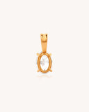 Solitaire Pendant in 18KT gold | 0.43ct | CDL0612