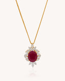 Cocktail Pendant in 18KT gold | 2.3ct | CDL0613