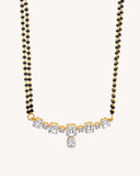 Mangalsutra Pendant in 18KT gold | 6.25ct | CDL0812