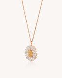 Floral Pendant in 18KT gold | 3.1ct | CDL0830
