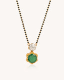 Mangalsutra Pendant in 18KT gold | 2.36ct | CDL0866