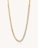 Tennis Necklace in 18KT gold | 28.7ct | CDNS-1421