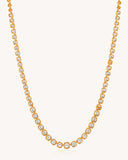 Tennis Necklace in 18KT gold | 28.7ct | CDNS-1421