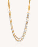 Tennis Necklace in 18KT gold | 89.7ct | CDNS-1426