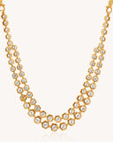 Tennis Necklace in 18KT gold | 33.67ct | CDNS-1464