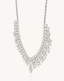Intrepid Solitaire Statement Necklace Set | 88.98ct | CDNS-22