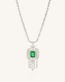 Triumphal Colour Stone Statement Necklace Set | 42.4ct | CDNS-24