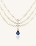 Pearl Necklace in 18KT gold | 3.86ct | CDNS-627