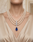 Pearl Necklace in 18KT gold | 3.86ct | CDNS-627