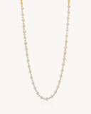 Tennis Necklace in 18KT gold | 44.36ct | CDNS0217