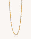 Tennis Necklace in 18KT gold | 44.36ct | CDNS0217
