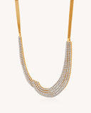 Bridal Statement Necklace in 18KT gold | 88.65ct | CDNS0307