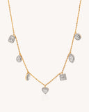 Solitaire Tennis Necklace Set | 4.42ct | CDNS0345