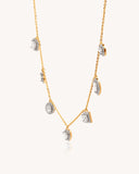 Solitaire Tennis Necklace Set | 4.42ct | CDNS0345
