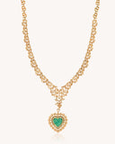 Set Necklace in 18KT gold | 57.96ct | CDNST-1154
