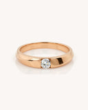 Solitaire Ring in 18KT gold | 0.26ct | CDR-1447