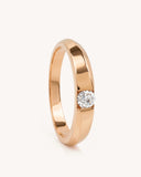 Solitaire Ring in 18KT gold | 0.26ct | CDR-1447