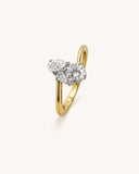 Solitaire Floral Ring | 6ct | CDR-67-1