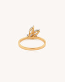 Solitaire Floral Ring | 6ct | CDR-71-1