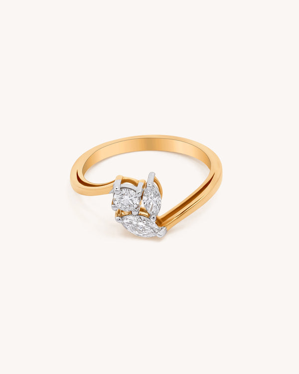 Solitaire Trilogy Ring | 6ct | CDR-76-1