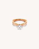 Solitaire Ring in 18KT gold | 4.36ct | CDR-774