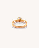 Solitaire Ring in 18KT gold | 4.36ct | CDR-774