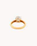 Solitaire Ring in 18KT gold | 3.93ct | CDR-779