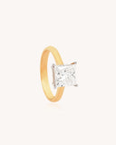 Solitaire Earrings in 18KT gold | 2.84ct | CDR0527