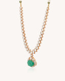 Set Necklace in 18KT gold | 74.47ct | CFNST-882