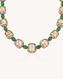 Colour stone Statement Necklace in 18KT gold | 36.87ct | CFNST0041