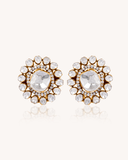 Faye Polki Stud Earrings | 4.77ct | CJH-1377