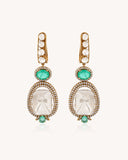Drop Earrings in 18KT gold | 16.9ct | CJH-1410