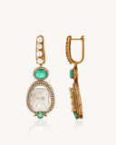 Drop Earrings in 18KT gold | 16.9ct | CJH-1410